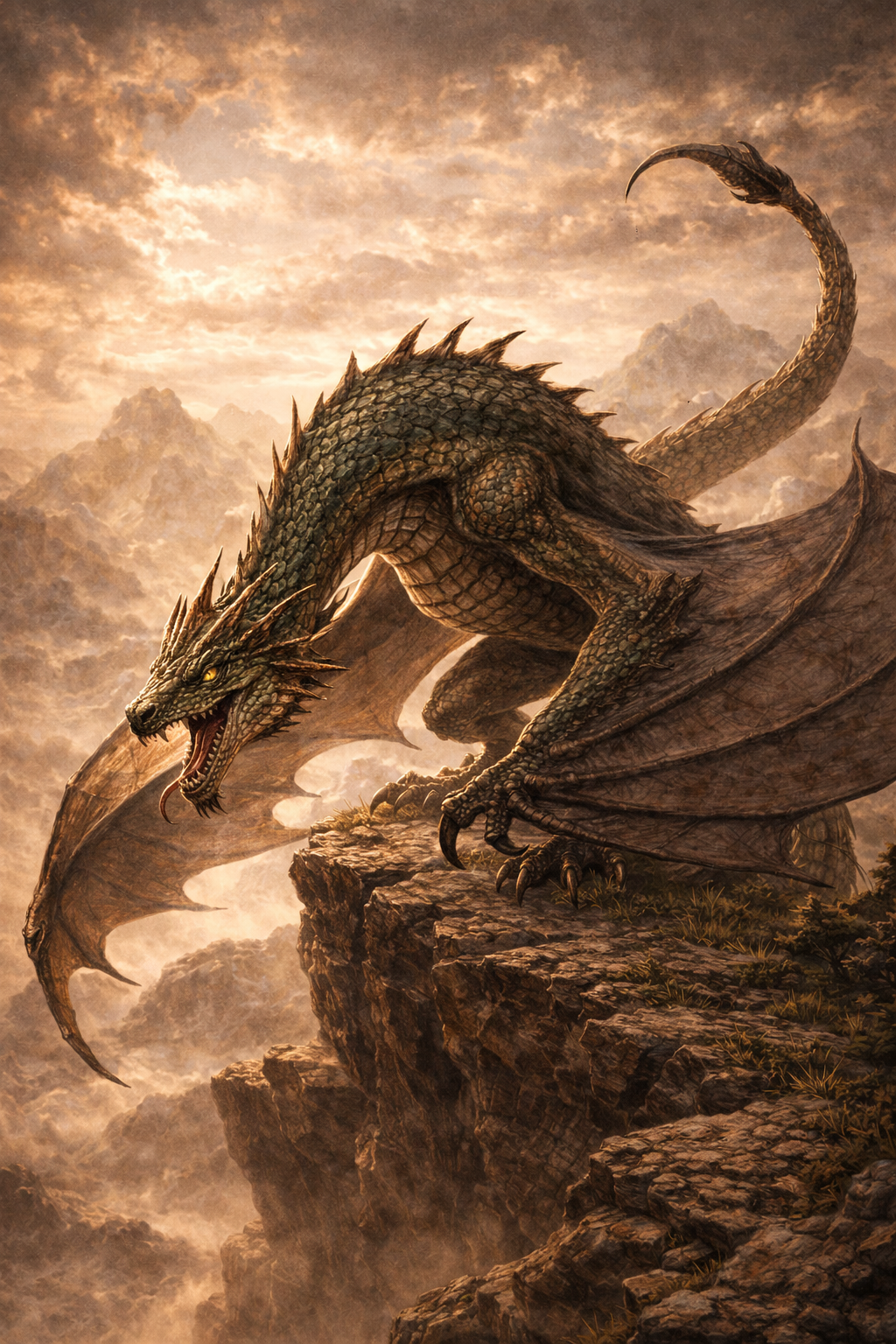 Wyvern illustration